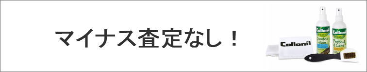 マイナス査定しないものはこちら